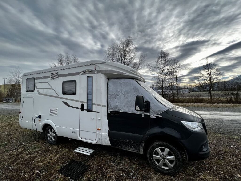 Mit dem Hymer MLT 570 waren wir rundum zufrieden – ausser, dass er ausschaut wie ein Wohnmobil. 😉